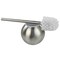 Home Basics HideAway Toilet Brush with Round Stainless Steel Hygienic Holder, Silver TB41169 - alternate 3